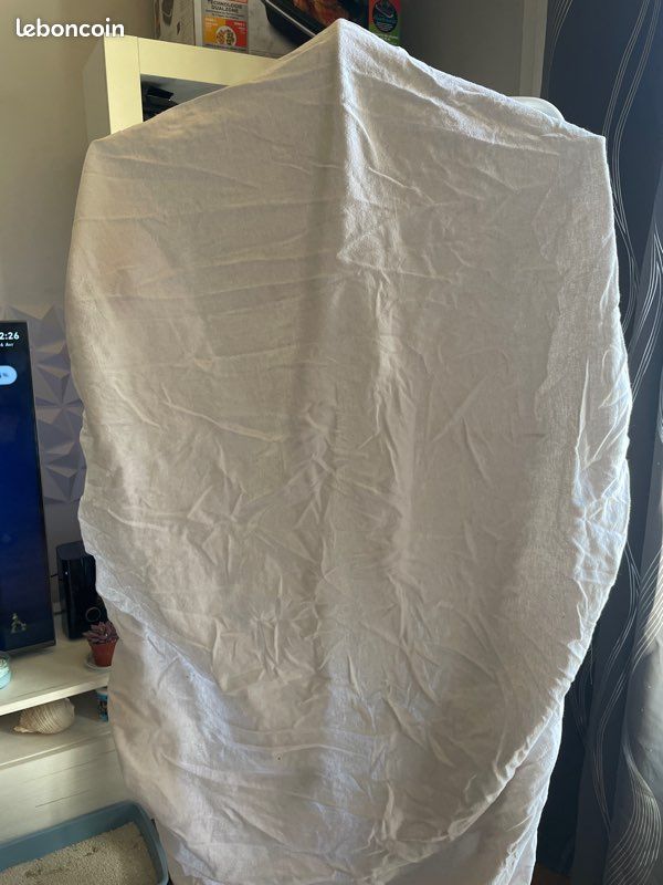 Drap housse/ protège matelas (image 1)