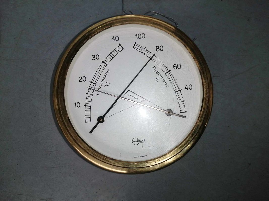 Thermomètre hydromètre en laiton