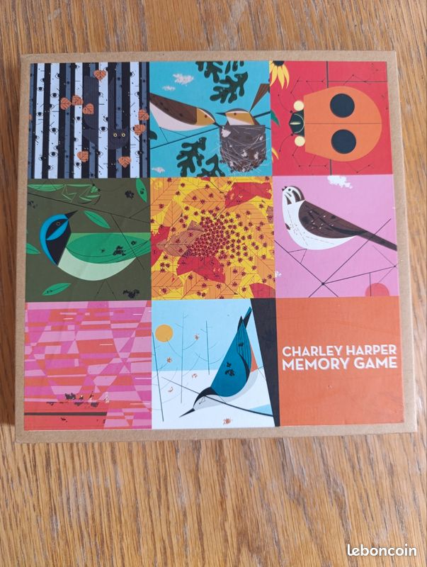 Jeu de mémoire / Memory Charley Harper - AMMO Books (image 1)