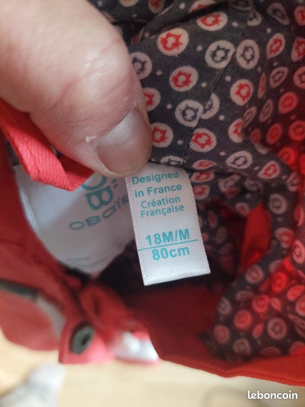 Obaidi veste trench bebe 18 mois (image 7)