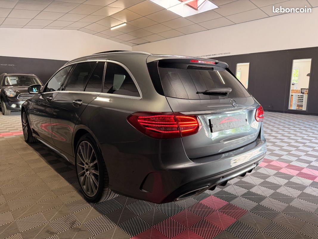 MERCEDES CLASSE C BREAK 300 d 9G-Tronic 4Matic AMG Line - Toit ouvrant - Attelage (image 5)