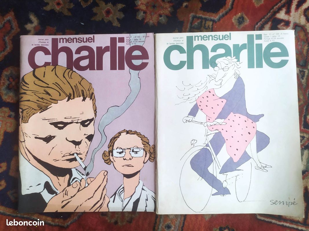 Charlie - Mensuel - Numeros 102 & 104 (image 1)