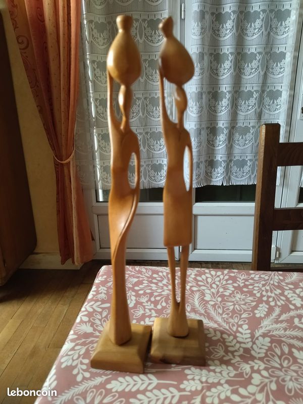 Vends 2 statuettes du Sénégal (image 1)