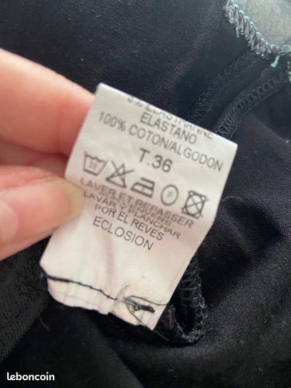 Robe ample avec legging gris LMV S (image 7)
