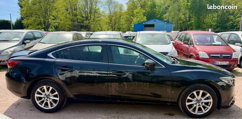 Mazda 6 berline 2.2l d 150cv boîte à vitesse automatique 170.600kms 06/2016 clim gps finition skyactive (image 7)