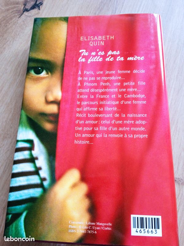 Livre "tu n'es pas la fille de ta mère" (image 2)