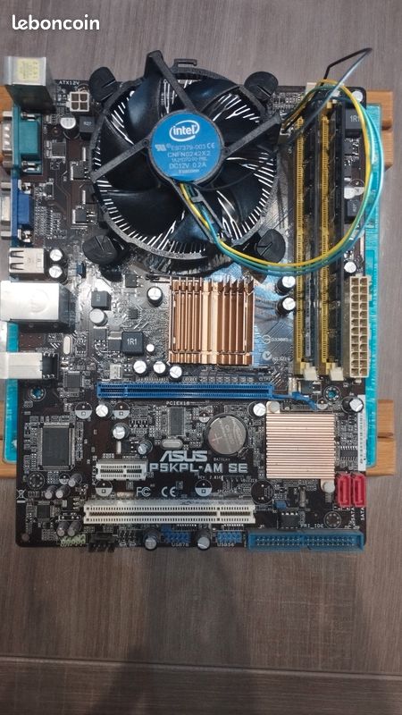 Kit Carte Mere Asus A7V8X-La (Hp) + Processeur Sempron 2400+ Socket 462