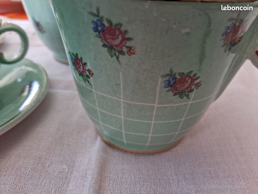 Lot de 3 pieces pot a lait a café et sucrier - Arts de la table