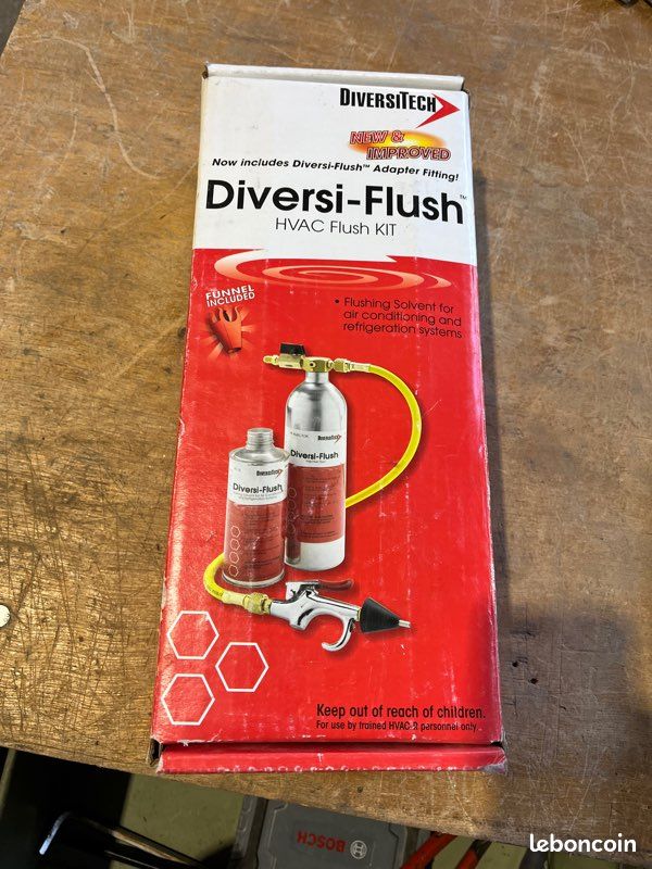 KiT pour rinçage des circuits réfrigérés diversi flush (image 1)