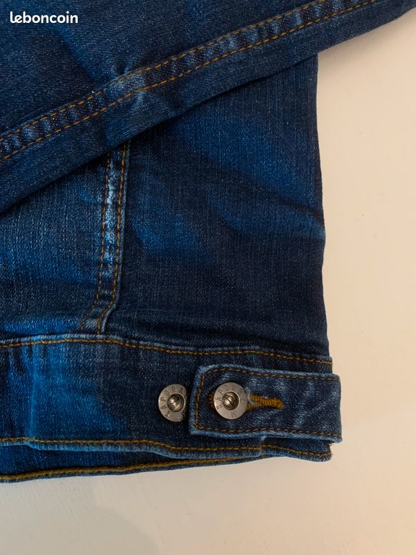 Veste jean bleu garçon Kaporal taille 14 ans état neuf (image 9)