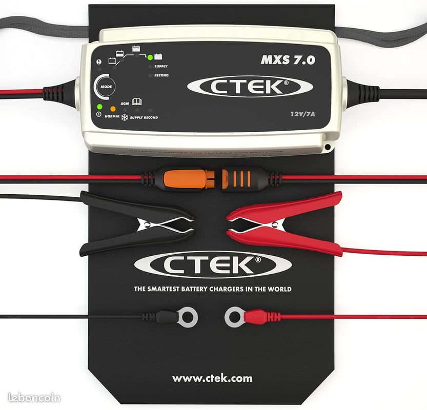 CTEK MXS 7.0, Chargeur De Batterie 12V 7A, Pour Le Chargement Des Grande Taille De Véhicules, Bateau (image 3)