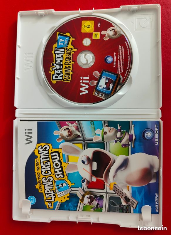Lot De 3 Jeux Wii – Les Lapins Crétins – VF – Envoi Rapide