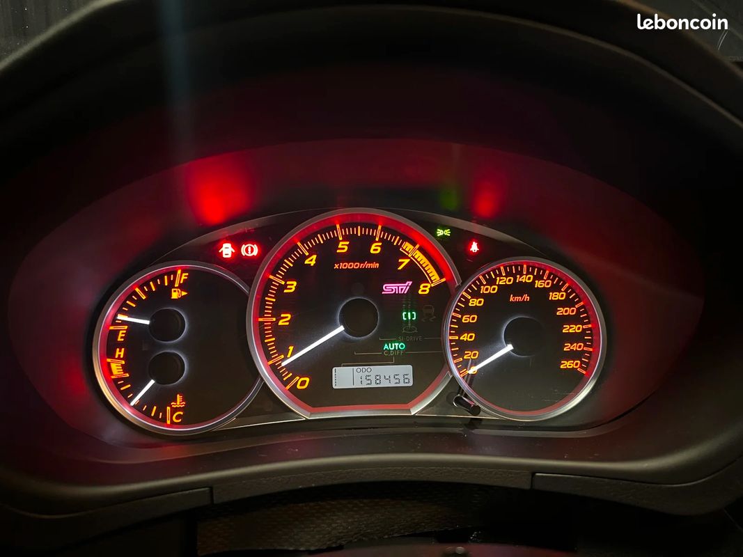 SUBARU IMPREZA Essence 2.5L 16S WRX STI S - 1ERE MAIN (image 20)