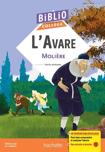 Livre l'avare Molière (image 1)