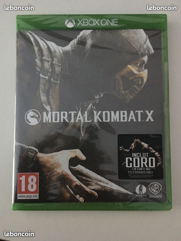 Mortal Kombat II Sur Xbox One, Neuf Sous Blister, Jeu Vidéo