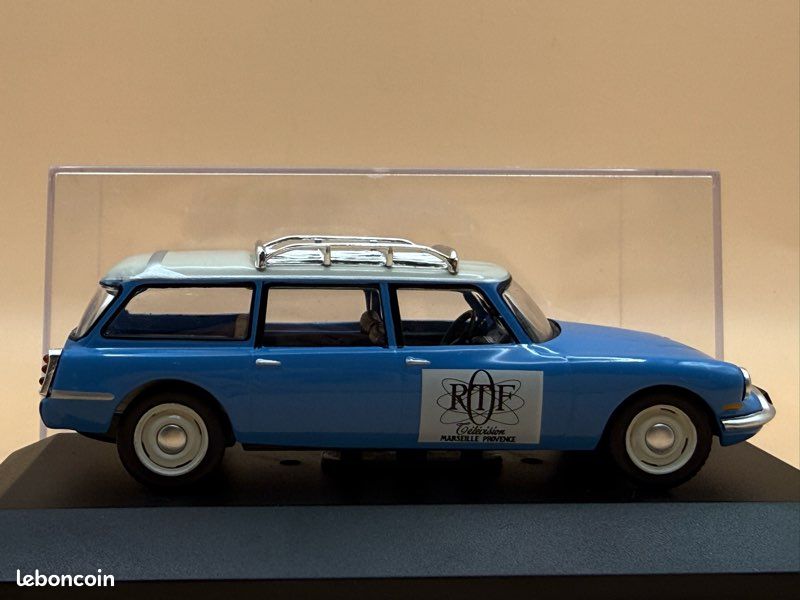 ATLAS UNIVERSAL HOBBIES CITROEN ID DS ID 19 BREAK AMBULANCE 1/43 IN BOX #7495004