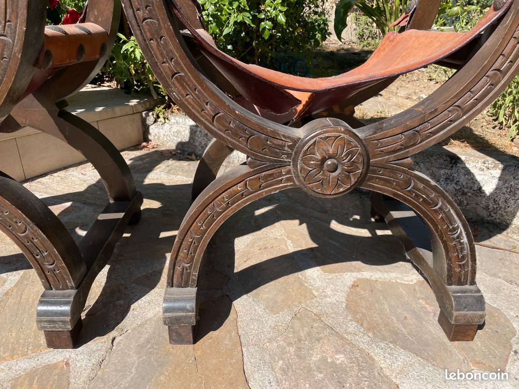 Lot de 2 fauteuils Dagobert à restaurer (image 4)