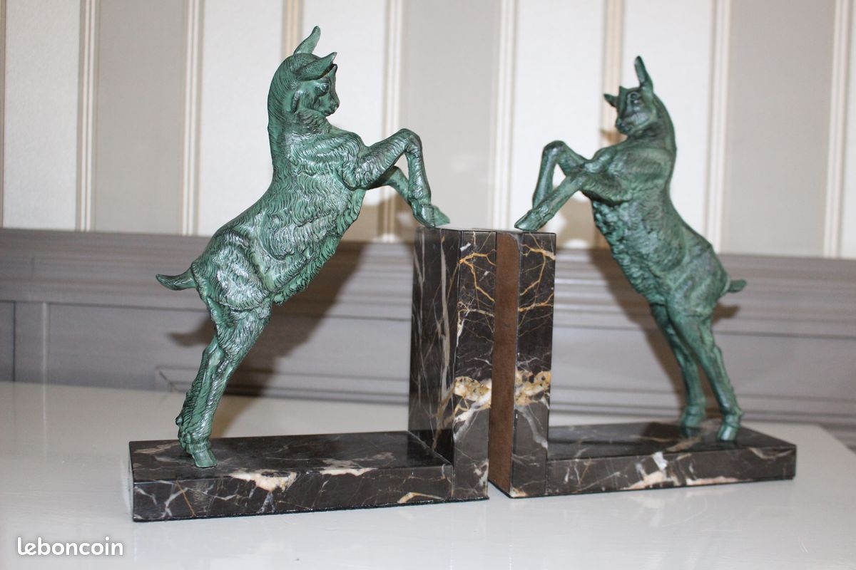 Emile Carlier - Chevreaux cabrés - art déco 1930 (image 14)