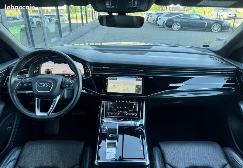 Audi Q8 50 TDI 3.0 V6 286 Ch Quattro S-Line / Origine France / Attelage / Affichage tête (image 9)