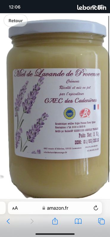 Miel français igp label rouge (image 2)