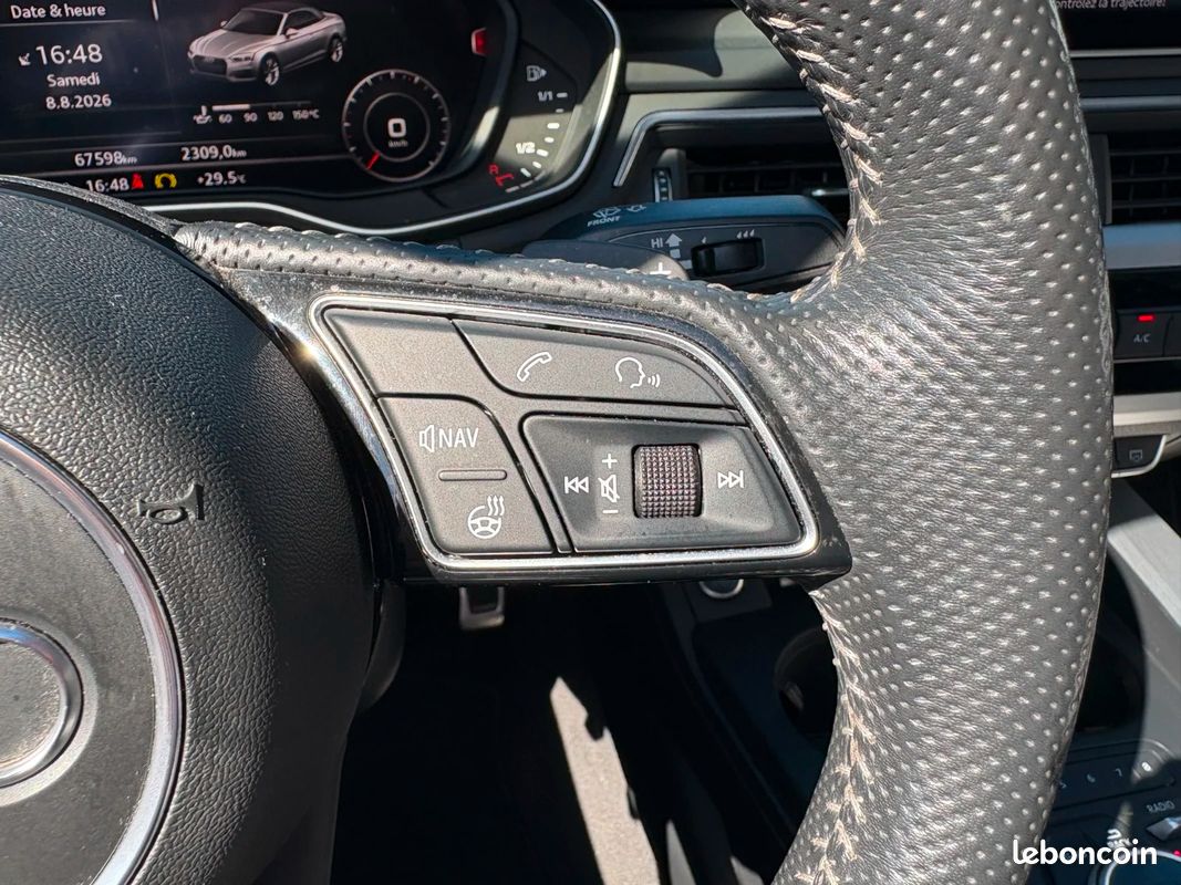 AUDI A5 CABRIOLET 2.0 TFSI 252 ch Quattro Stronic 7 S Line (image 17)