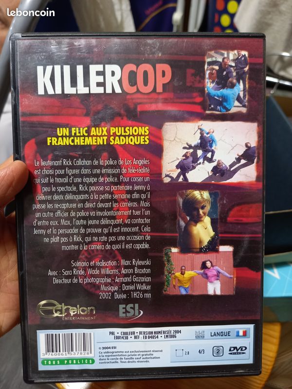 Film DVD Killercop (image 2)