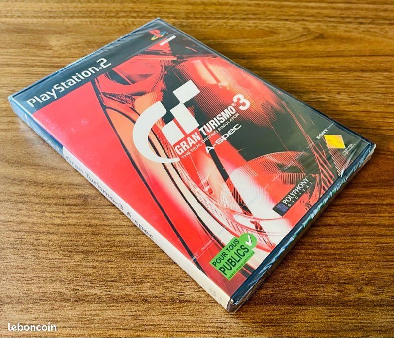 Gran Turismo 3 Sur PS2 – Neuf Sous Blister D'origine