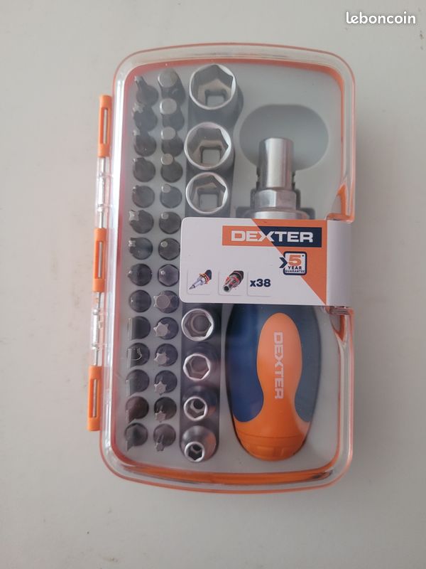 Set de vissage 38 pièces DEXTER MER*226 (image 1)