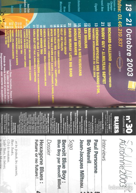 Blues magazine collector 2003 (image 2)