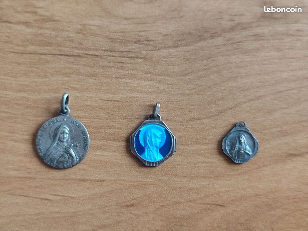 Lot de 3 médailles religieuses (image 1)