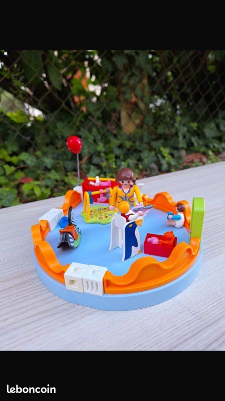 Playmobil - 5570 - Jeu De Construction - Espace Crèche avec Bébés