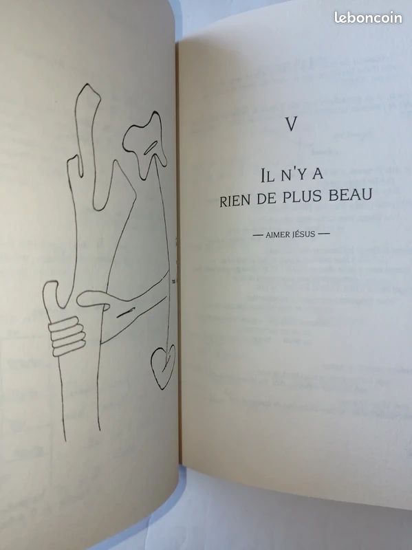 NEUF livre aime jusqu'au bout du feu Frère Christophe (image 3)