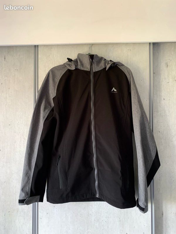 Veste softshell coupe-vent McKinley Trundle II Gris (image 5)