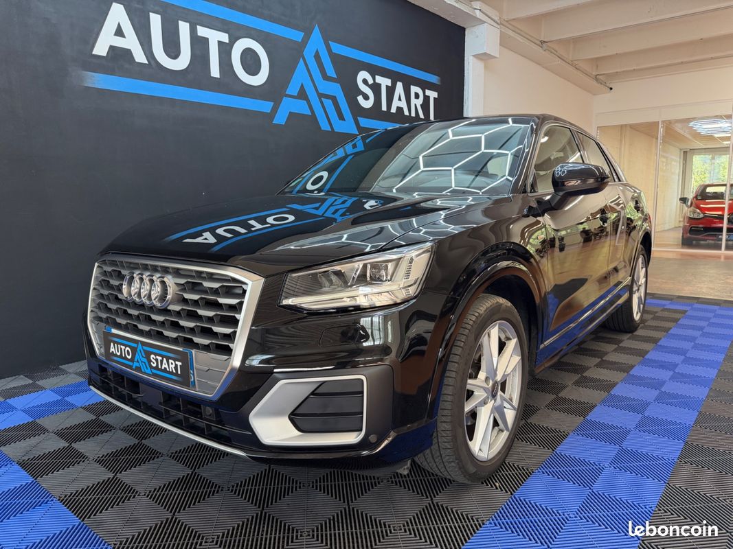 Audi Q2 35 TFSI 150Ch S-LINE INTERIEUR ET EXTERIEUR / BOITE AUTO / HISTORIQUE COMPLET AUDI / CAMERA DE RECUL / KEYLESS ACCESS / CLIM BI-ZONE (image 1)