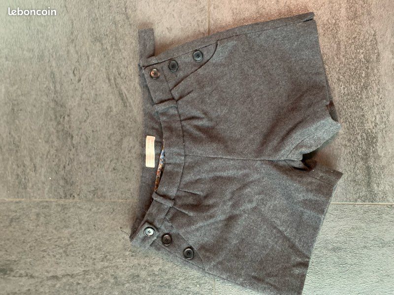 Short gris 11/12ans Zara (image 1)