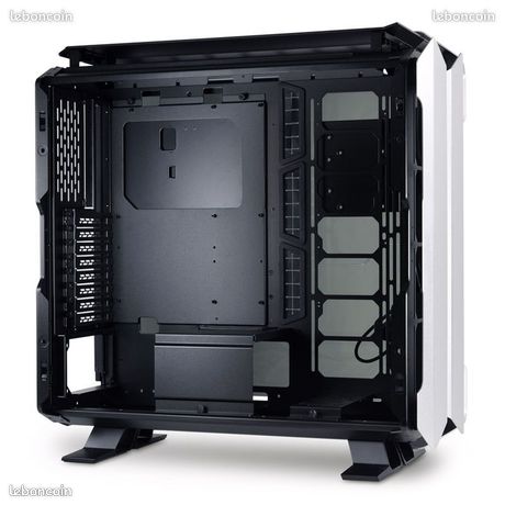 NEUVE / SCELLÉE — Boîtier Full Aluminium Premium & Verre Trempé : ODYSSEY X BIG TOWER SILVER — 3 Configurations Modulaires — E-ATX RTX 5090 5080 / Workstation IA / Watercooling Extrême 7