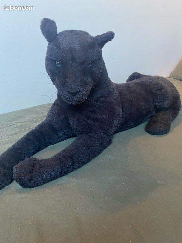 Peluche géante panthère noire Jeux Jouets