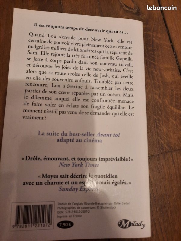 Livre jojo moyes (image 2)