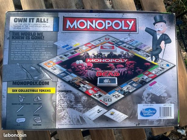 MONOPOLY - The Walking Dead (FR) : : Jeu de société Walking Dead