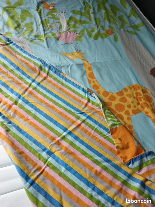 Parure housse de couette 1 personne (image 3)