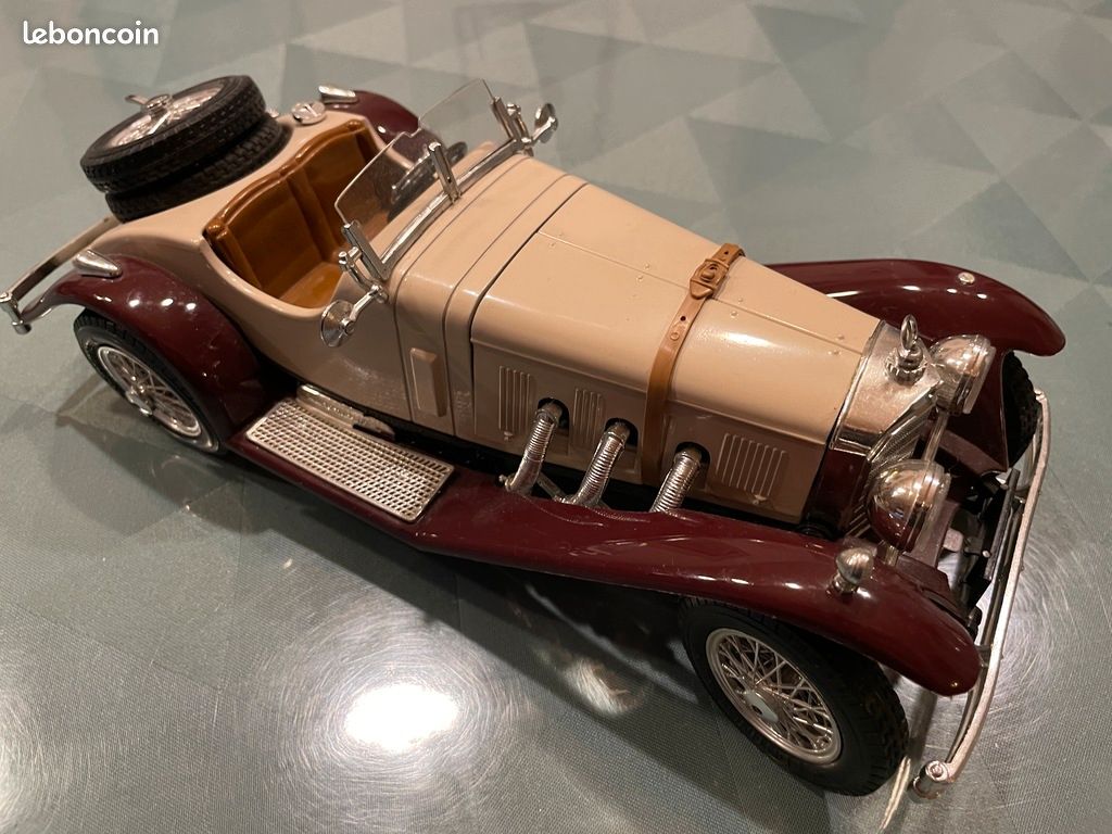 Modèle réduit Bburago 1/18 - Mercedes Benz SSK 1928 (image 2)