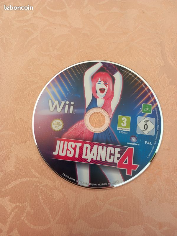 Jeu Nintendo WII Just dance 4 (image 1)