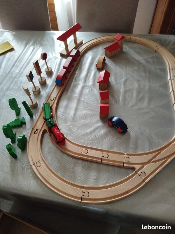 Lot de jouets en bois - jeux de construction (image 6)