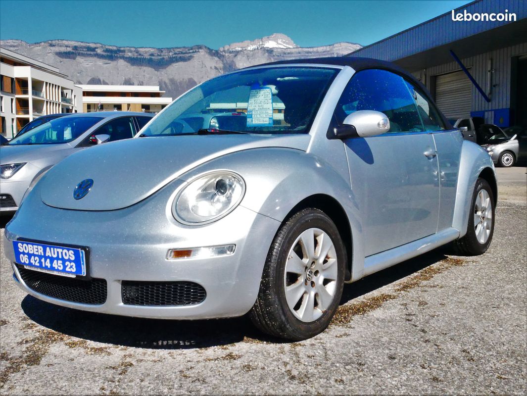 Volkswagen new beetle cabriolet 1.6 102cv 77860 km d origine clim ct 2028 gtie (image 2)