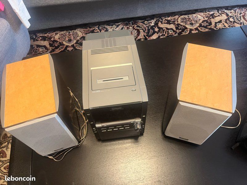 CHAINE HIFI Panasonic Stereo AM/FM 5CDS Changer + Cassette (image 2)