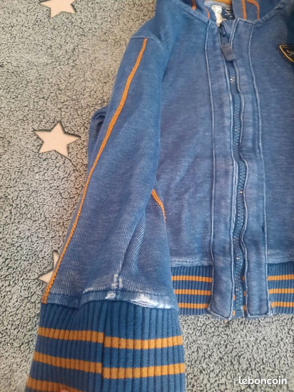 Veste gilet zippé 6 ans terre de marins (image 6)