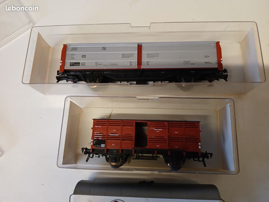 Lot De 34 Wagons Plats Jouef/Lima HO – Train électrique (Occasion)