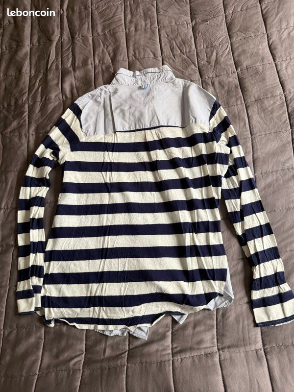 Chemise femme bi-matiere faconnable (image 4)