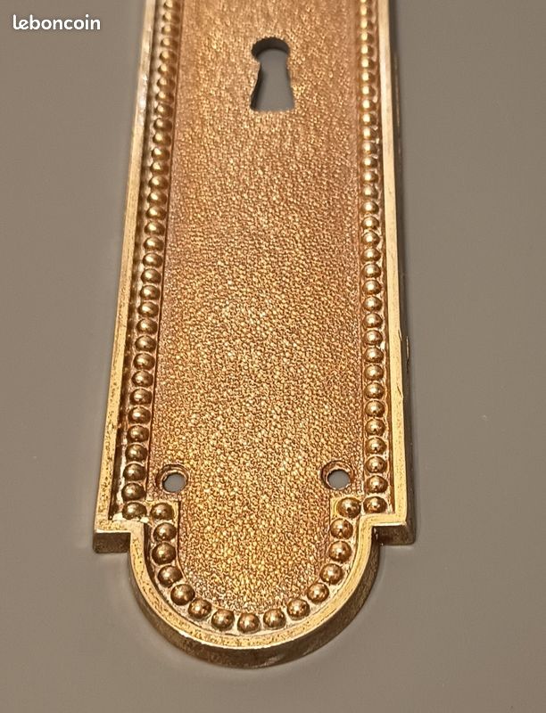 Force Assimiler tunnel plaque laiton pour bas de porte Doucement wagon rue