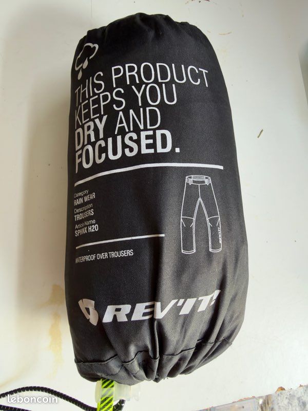Pantalon de pluie moto Rev’it (image 1)